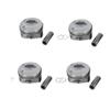4PCS Piston Assembly Set with 21mm Diameter Compatible with A3 A4 Q5 and SEAT Altea view 1
