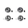 4PCS Piston Assembly Set with 21mm Diameter Compatible with A3 A4 Q5 and SEAT Altea view 3