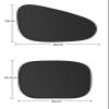 Car Sunshade, Sun Protection and Heat Insulation Curtain, car Inner Glass Sunshade, Opaque, electrostatic adsorption Sunshade Board view 4