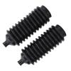 2pcs Power Steering Rack Boots, Rubber OEM Design Replacement for Commodore VT VX VY VZ WH WK WL 1997-2004, Heat Flexible Bellow Boot Kit with Cable Ties view 3