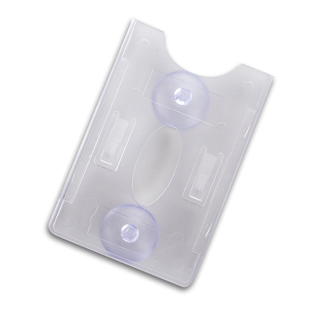 HNALIUH ABS Card with Strong Suction for Easy Access Parking Passes Universally Suction Cup Card Storage