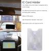 HNALIUH ABS Card with Strong Suction for Easy Access Parking Passes Universally Suction Cup Card Storage view 4