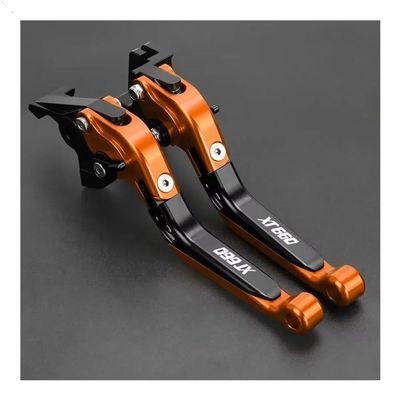 Hand Clutch Levers for XT600E 1990-2003 Clutch Lever Set Adjustable Folding Handle Levers Motorcycle Parts BrakeLevers