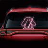 Vesvory Funny Reflective Rabbit Waving Tail Rear Window Windshield Sticker Decal for Cars,Bunny Car Rear Wiper Decal for Car Vehicle Window Wipers Decoration (Pink) view 4