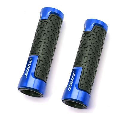 for Yamaha XJ900 S Diversion 1995-2003 1997 1998 1999 2000 2001 Motorcycle Handlebar Grip Handle Bar Motorbike Grips(Blue)