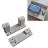 Mounting Bracket Compatible with Victron Cerbo Gx for Scame Scabox 686.208, Screws Included for Secure Fit (Black) view 1