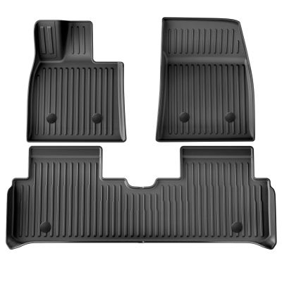 for NIO ET5 2022-2024 TPE 3D Car Floor Mats Trunk Pad All-Weather Accessories (Left Rudder)(ET5 LHD 3PCS)