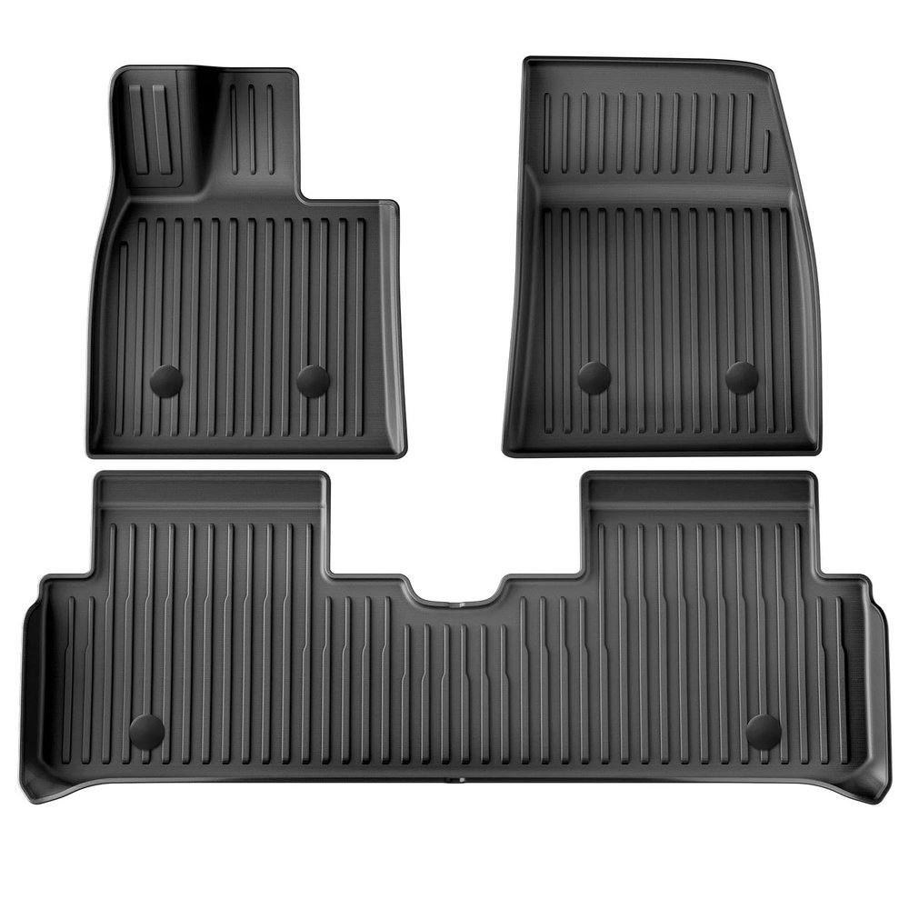 for NIO ET5 2022-2024 TPE 3D Car Floor Mats Trunk Pad All-Weather Accessories (Left Rudder)(ET5 LHD 3PCS)