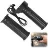 ALI2 Electric Bike Full Twist Throttle Right Handle, 12V-72V Universal Throttle for 24V 36V 48V 60V 72V E-Bike Controller, 3-Pin Waterproof SM Connector with 71" Cable, Fits 22.5mm Handlebar view 1