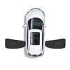 Car Side Window Sun Shades for Civic FD 8TH 2005-2011, Foldable Blackout Privacy Curtains, UV Heat Shield Sun Visor Auto Napping Accessories, B/2 Rear Windows view 1