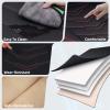 JARMAY Leather Car Seat Covers 7 Seats for Ford Explorer 2000-2026, Stain-Resistant & Waterproof, Durable Car Seat Protectors.(7 Seats Full Set,Black Red) view 4