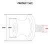 MFGZD For YZF Motorcycle Swingarm Spools Slider, CNC 6MM Swingarm Spools Sliders Stand For YZF-R7 R9 R1 R1M R3 R6 R6S R25 R15 view 3