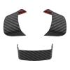 Steering Wheel Panel Cover Trim Compatible With VW Golf 5 MK5 Passat B6 Jetta Tiguan Touran 2007-2011 Accessories(Carbon fiber) view 1