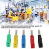 KANASI Retractable Banana Plugs, 4mm Insulated CAT II 600V 32A 5 Color 10pcs for Engineers DIY Test Leads in Security Equipment view 3