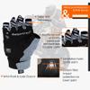 Seibertron SPS-5 Unisex Touchscreen Road Racing Motorcycle MTB Sports Gloves Also fit BMX MX ATV Mountain Bike Bicycle Cycling Off-Road/Dirt Bike Motocross etc Half Finger Youth Grey M view 4
