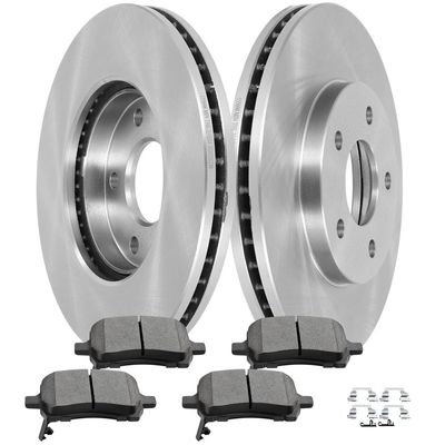 SCITOO Front Brake Kits Disc Brake Rotor Brakes Pads:D1160;55122