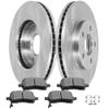 SCITOO Front Brake Kits Disc Brake Rotor Brakes Pads:D1160;55122 view 1