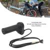 Ebike Full Twist Throttle Grip with 2 Keys - Professional Accelerator Control for Q20/Q20 Pro Lite Electric Bike - 5-Wire 22.2mm Handlebar Throttle with Ignition Lock Switch (Right) view 2