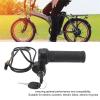 Ebike Full Twist Throttle Grip with 2 Keys - Professional Accelerator Control for Q20/Q20 Pro Lite Electric Bike - 5-Wire 22.2mm Handlebar Throttle with Ignition Lock Switch (Right) view 4