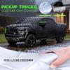 Hail Protector Truck Cover for 2001-2008 Ford F150 Crew Cab 5.5ft Short Bed,Truck Hail Cover,Waterproof All Weather,Dustproof,Reflective Strips phzoa,2248076inch view 2