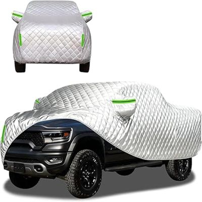Hail Car Cover Truck for Dodge Ram 1500 2009-2026 Quad Cab SB(6.1'),Thicken Hail Cover for Truck,Waterproof All Weather,Dustproof,Reflective Strips phzoa1,2338379inch