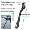 MKIYRF Bikes Kickstand Adjustable for Univega Alpina Sport Bicycle Kickstand Sturdy Durable Non-Slip Parking Stand Replacement Part Accessorie,Center Thread view 2