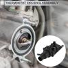 Car Engine Thermostats, Engine Thermostat Housing, For Clio 2000 2001 2002 2003 2004 2005 2006 2007 2008 8200561426 Engine Coolant Flow Control Thermostat Housing Assembly view 2