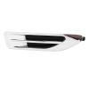 Halearo Durable Chrome Car Side Vent Trim with Mirror Shine for Optima 2016-2018 Hood Side Air Vent Cover (87772D4000) view 3
