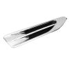 Halearo Durable Chrome Car Side Vent Trim with Mirror Shine for Optima 2016-2018 Hood Side Air Vent Cover (87772D4000) view 4