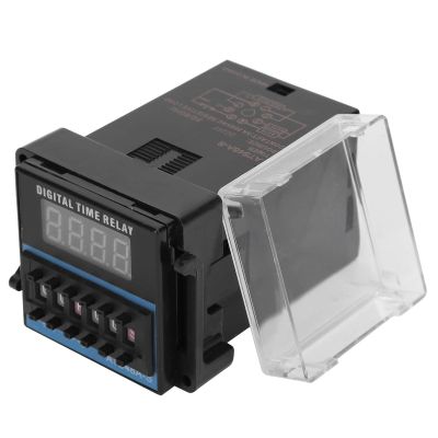Adjustable Cycle Time Delay Relay DC24V, Professional Time Relay Control Component, Wide Delay Range, Digital Setting -, Reliable Performance, Industrial Automation (DC24V)