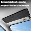 Car Sun Visor Extender, Anti Glare Vehicle Sunvisor Extension Shade Attachment, Sun Blocker Sunshade Extender, Adjustable Sunlight Blocker Accessories view 3