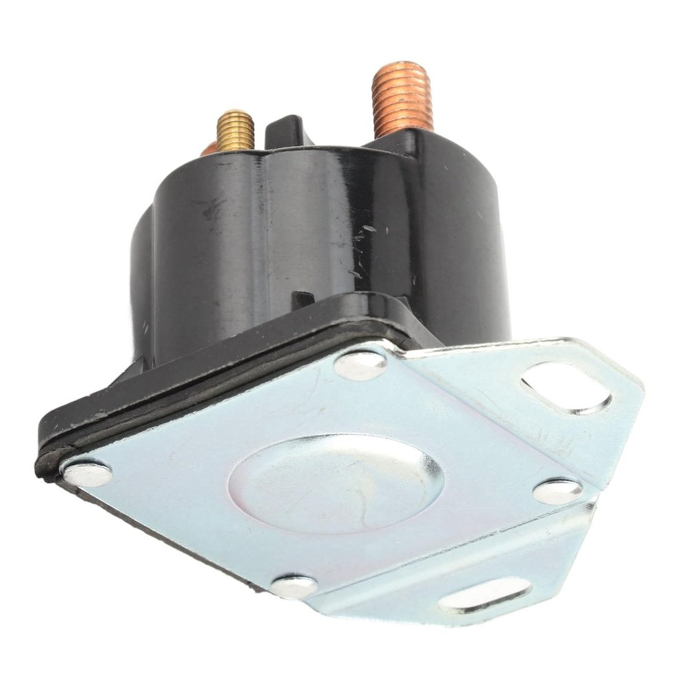 SENECESLI 4 Terminal Starter Solenoid Relay for SAZ 4201GE, RE164448-12V Winch Solenoid Relay with Copper Contacts, High Power for Split Charging & Vehicles