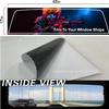 P587 Clown Truck Decals & Graphics for Rear Window - Vinyl Wrap 65"x17" view 3