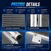 Aparts 20 3/8" Air Conditioning A/C Condenser Fit for Hyundai Tucson 1.6L 2016-2018, Kia Sportage 2.0L 2017-2018 Replace OE# 97606D3010; 97606D3050 30035 view 4