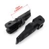 Motorcycle Front Footrests Foot Pegs Pedals Aluminum Fit for Yamaha MT-07 MT07 Tracer MT-09 Niken XSR700 XJ6 FJR1300 FZ6 Fazer,Fitment view 3