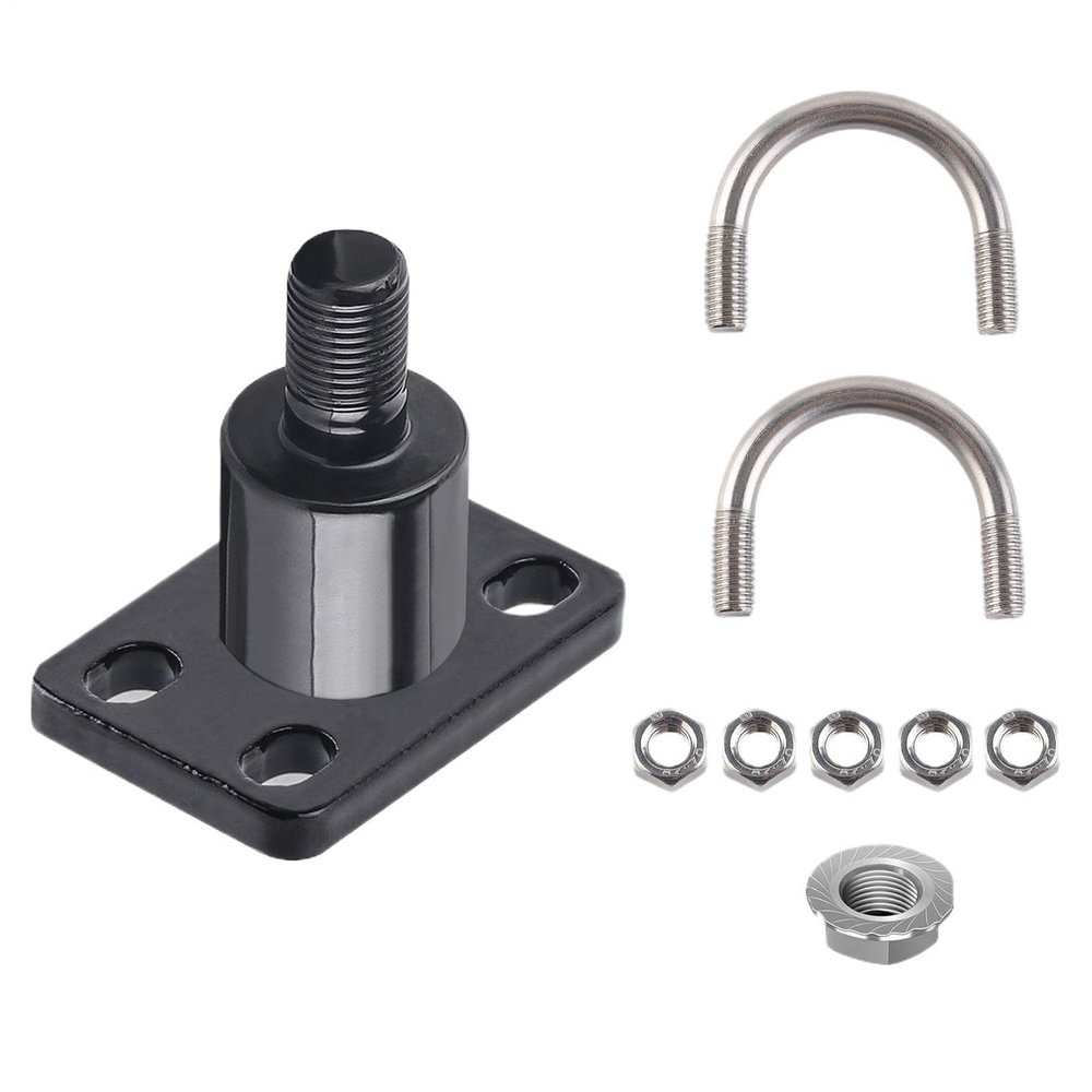 Bike Trailer Hitch - Bicycle Trailer Coupler | Release Steel Linker,Garage Outdoor Road Trip Camping Grocery Vacation Commuting Stroller Or Children's Trailers, Cargo and Pet,Black Adapter