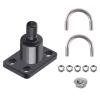 Bike Trailer Hitch - Bicycle Trailer Coupler | Release Steel Linker,Garage Outdoor Road Trip Camping Grocery Vacation Commuting Stroller Or Children's Trailers, Cargo and Pet,Black Adapter view 1