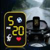 Motorcycle Clock - Waterproof Dash Mount Watch | Motorbike Digital Clock LED Lighted | for Cycling Enthusiasts Commuting Urban Road City Riding Short Trips Men Women view 3