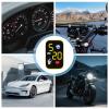 Motorcycle Clock - Waterproof Dash Mount Watch | Motorbike Digital Clock LED Lighted | for Cycling Enthusiasts Commuting Urban Road City Riding Short Trips Men Women view 4