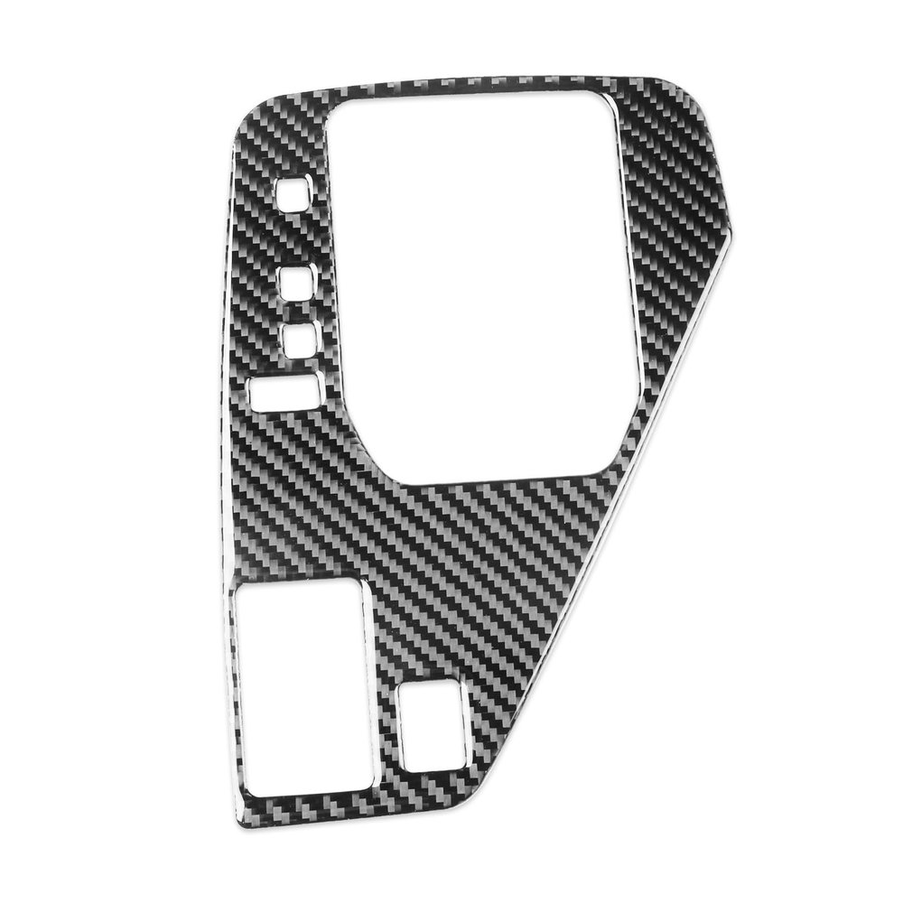 Real Carbon Fiber Car Central Gear Shift Panel Sticker Interior for Subaru Crosstrek/Impreza Accessories 2024-2026 2025 - C