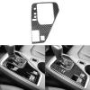 Real Carbon Fiber Car Central Gear Shift Panel Sticker Interior for Subaru Crosstrek/Impreza Accessories 2024-2026 2025 - C view 2