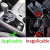 Real Carbon Fiber Car Central Gear Shift Panel Sticker Interior for Subaru Crosstrek/Impreza Accessories 2024-2026 2025 - C view 3