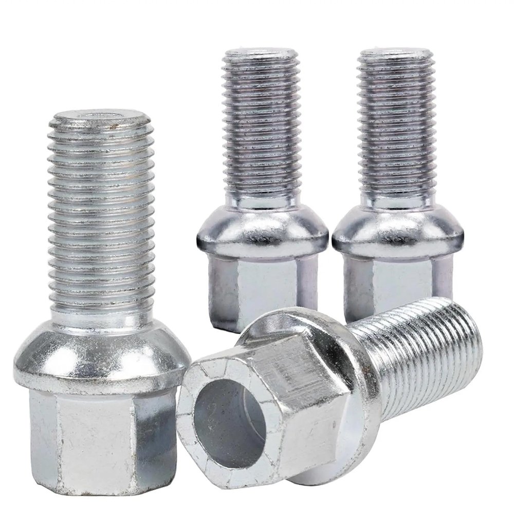 Car Wheel Studs Compatible with VW for Arteon 2017-2025 for Beetle 1998-2010 OEM WHT002437 4 PCS Car Tyre Wheel Lug Bolts Nuts Accessories