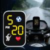 Motorcycle Clock,Small Waterproof Watch | Motorbike Digital Clock LED Lighted,for Cycling Enthusiasts Commuting Urban Road City Riding Short Trips Men Women view 3