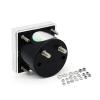 1Pcs DH-45 Voltage Meter 1V 2V 5V 10V 15V 20V 25V 30V 50V 75V 100V 150V 200V 300V 450V 500V 600V 800V Analog Voltage Panel Meter(DC 400V) view 4