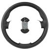 DIY Hand-Stitched Car Steering Wheel Covers, for Toyota Tundra 2012, Breathable Leather Steering Wheel Cover view 1