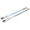 ATV Tie Rods Kits, Steering Ball Joint Tie Rod Kit 280mm Steel Alloy Silver for Quad Dirt Bike ATV Go Kart with 8mm Ball Head Inner Diameter view 2