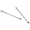 ATV Tie Rods Kits, Steering Ball Joint Tie Rod Kit 280mm Steel Alloy Silver for Quad Dirt Bike ATV Go Kart with 8mm Ball Head Inner Diameter view 4
