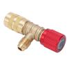 JTLB Refrigerant Charging Valve Liquid Safety Valve for R22 R410 R134A R404 with Knurled Knob and Thickened Brass Construction for HVAC Refrigeration Systems view 4