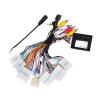 Radio Wiring Harness Canbus Box Car Stereo Audio Power Wiring Harness Cable Power Cable Connector Compatible for Toyota with JBL Amplifier view 4